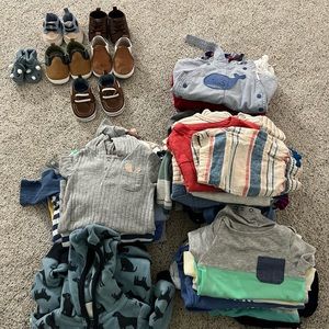 Baby Boy bundle of clothes & shoes